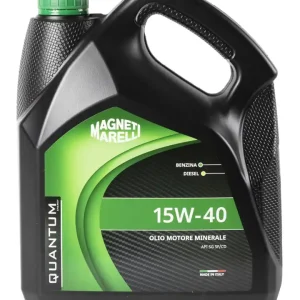 4 pezzi olio quantum marelli 15w40 minerale 4lt Novità